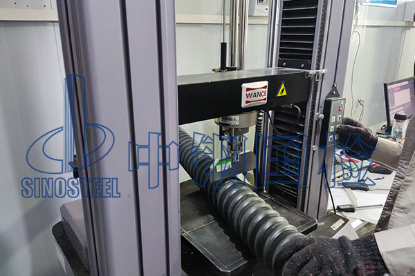 預(yù)應(yīng)力塑料波紋管局部橫向荷載