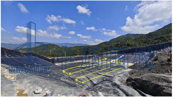 庫底探測路徑示意圖